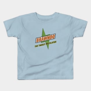 Brawndo - The Thirst Mutilator - vintage logo Kids T-Shirt